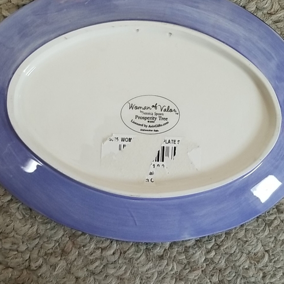 Aviv Judaica Jessica Sporn Woman of Valor plate - Picture 6 of 6